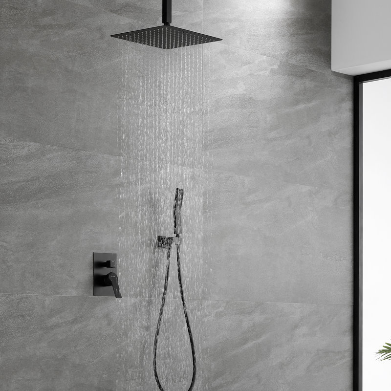 Système de douche complet avec valve brute