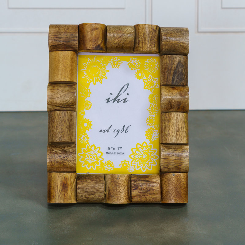 Hellertown Brown Wood Picture Frame