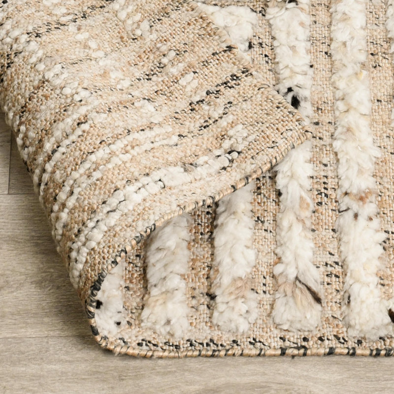 Tuku Hand Woven Area Rug, Rectangle 5' x 8'