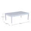 Brookings Wrought Aluminum Coffee Table-160472119