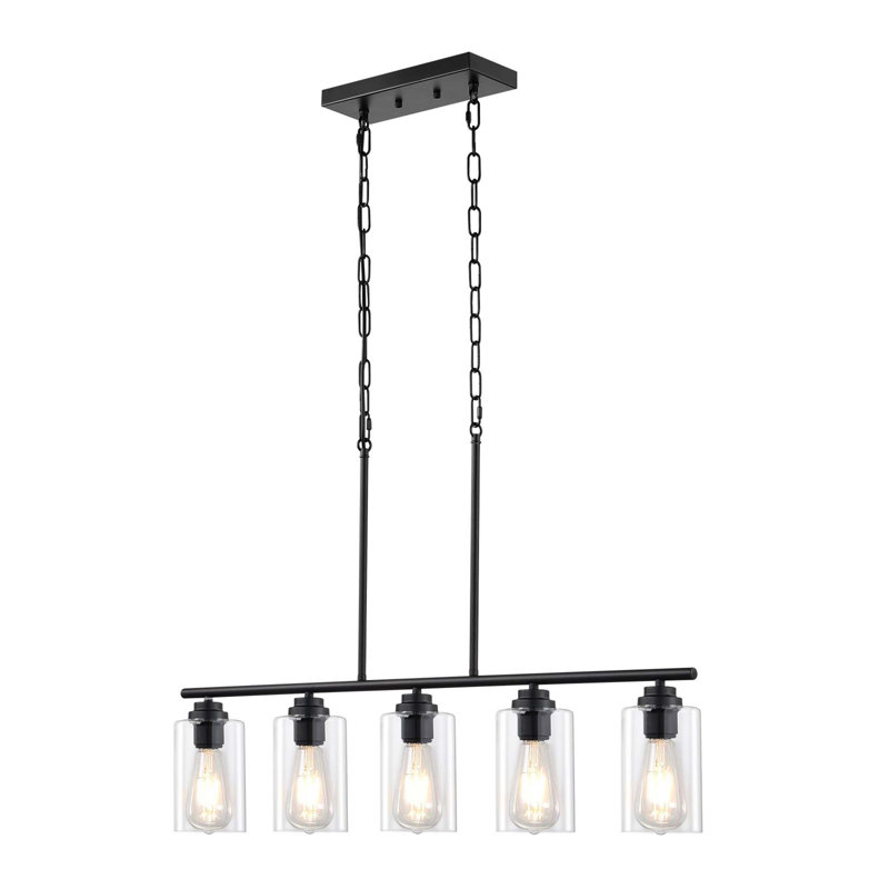 Luminaire suspendu pour îlot de cuisine 5 lumières VEVOR 60W E26