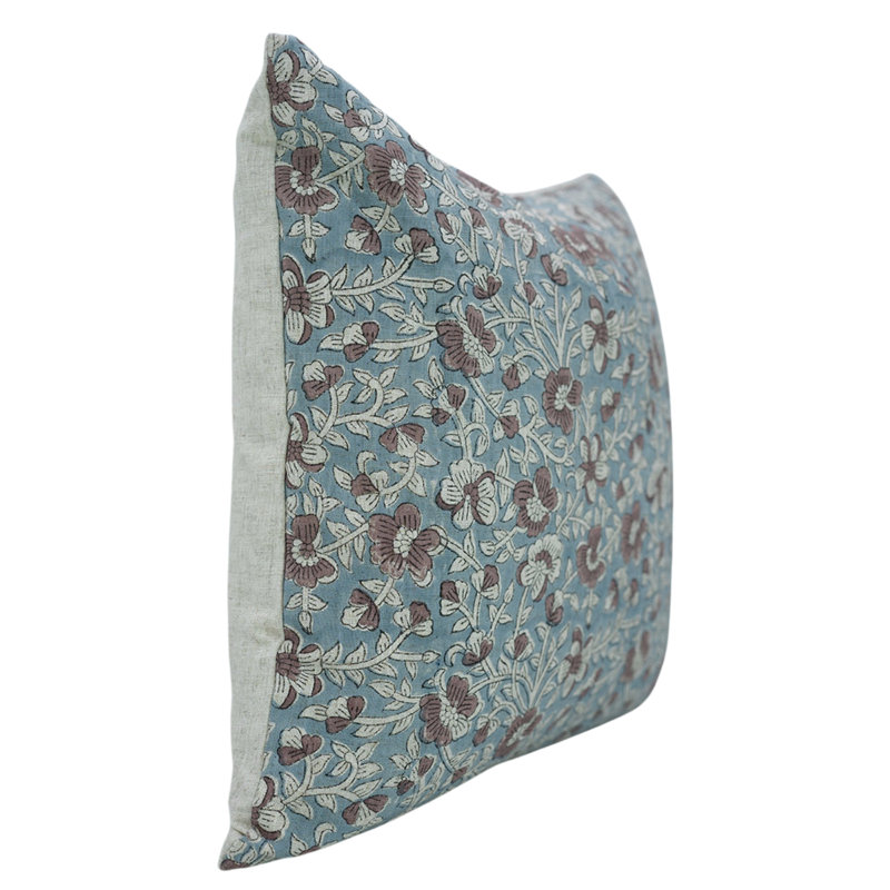 Housse de coussin de conception Fab Fabine parfaite pour canapé et chaise, Sa diversa, H 26 po x l 26 po, Carrée