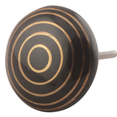 Oversized 1.9" Diameter Mushroom Knob