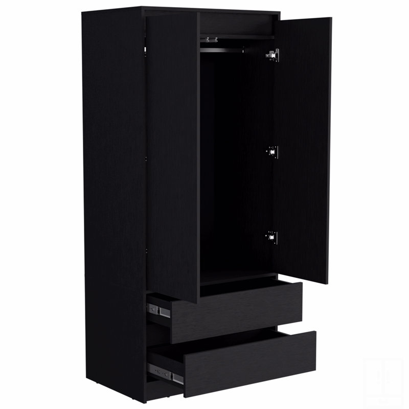 Armoire ferme, chambre à coucher, Noir