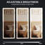 Miroir sur pied pleine longueur avec lumières DEL, miroir de plancher éclairé avec support et gradateur-714400388