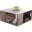 Wheel Coffee Table with Storage-1882377401