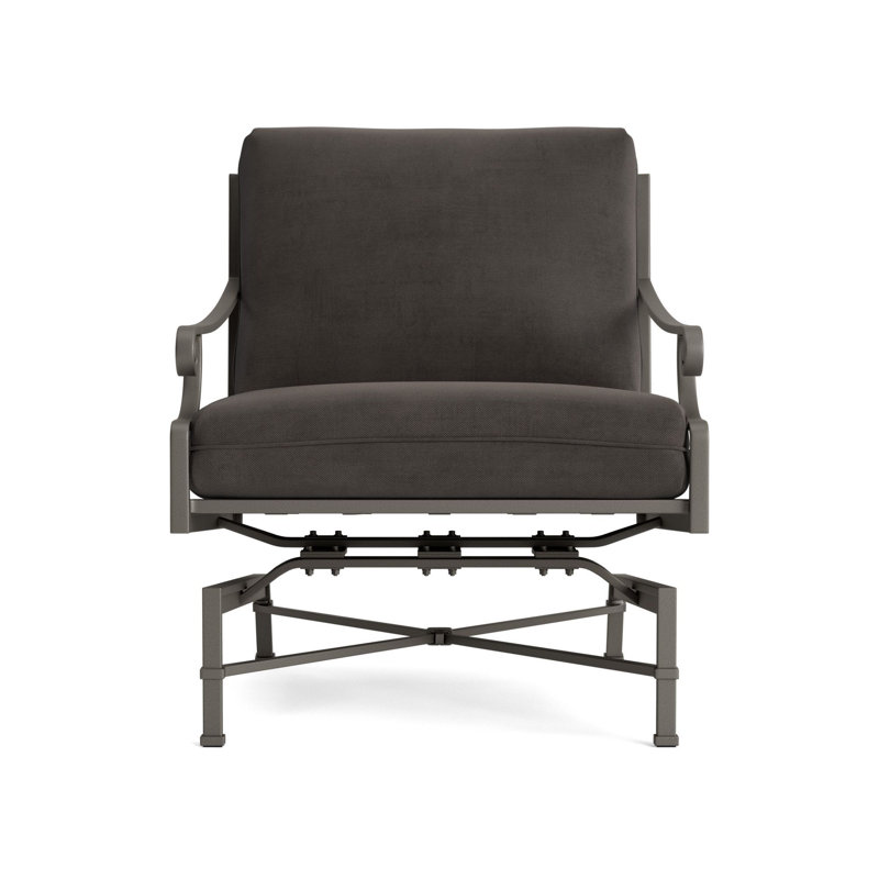 Venetian Outdoor Lounge Chair, Mica, Fusion Charcoal