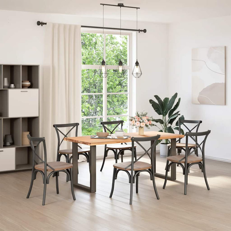 Table Leg, 73cm H x 60cm W, Natural