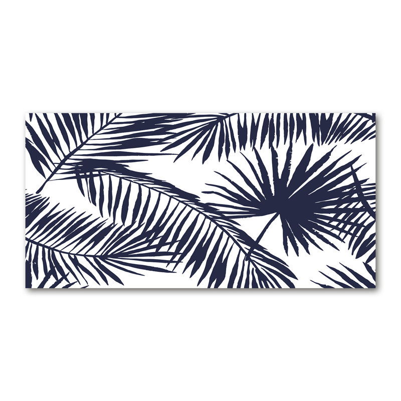 Leaves Of Palm - Wrapped Canvas Print