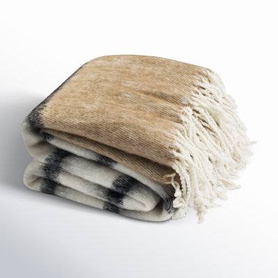 Kannon Handwoven Wool Throw Blanket