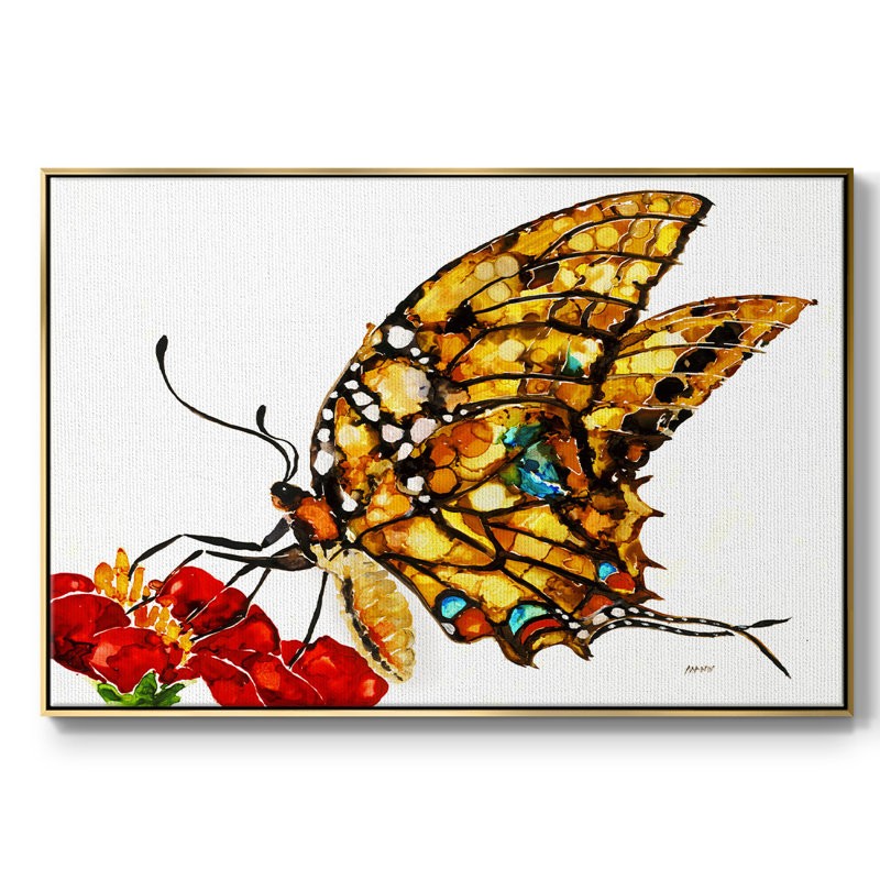 Wings II, H 25 po x l 37 po x P 2 po, Or