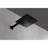 Brass Matte Black Shower System - 10 Inch Rainfall Head And Handheld , Luxury Bathroom Rain Mixer, , Self-Cleaning Nozzle For Smooth Water Flow, Compatible With American Standard , Rough-In Valve