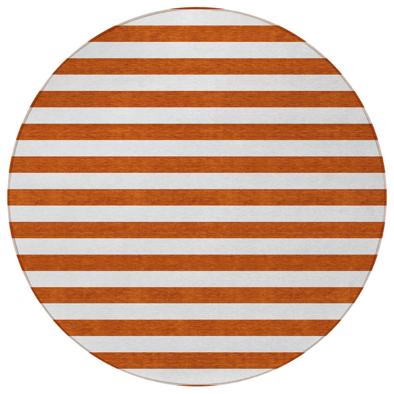 Tapis d'intérieur rond 8 po