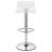 Derenzo Swivel Adjustable Height Counter Stool with Metal Frame