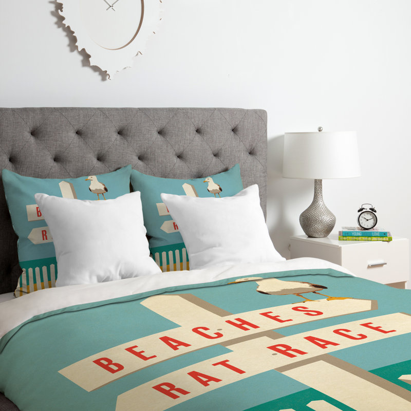 Ensemble de housse pour couette, Housse de couette simple / simple TG et 1 taie dé