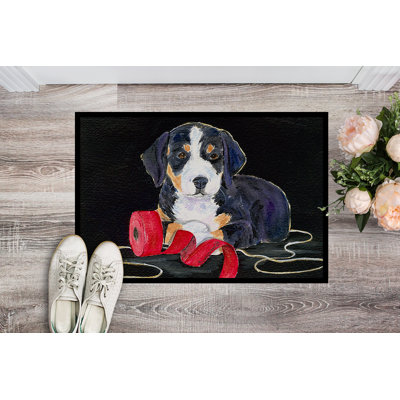 Tapis de porte d’intérieur anti-dérapant l’entlebuch mountain dog