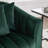 Upholstered Swivel Barrel Armchair-910433566