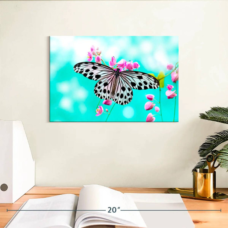 Brampt Butterfly Elegance, 8" H x 12" W