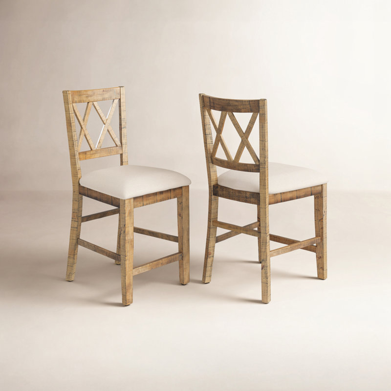 Tabouret de comptoir 24,8 po Maxine, Brun