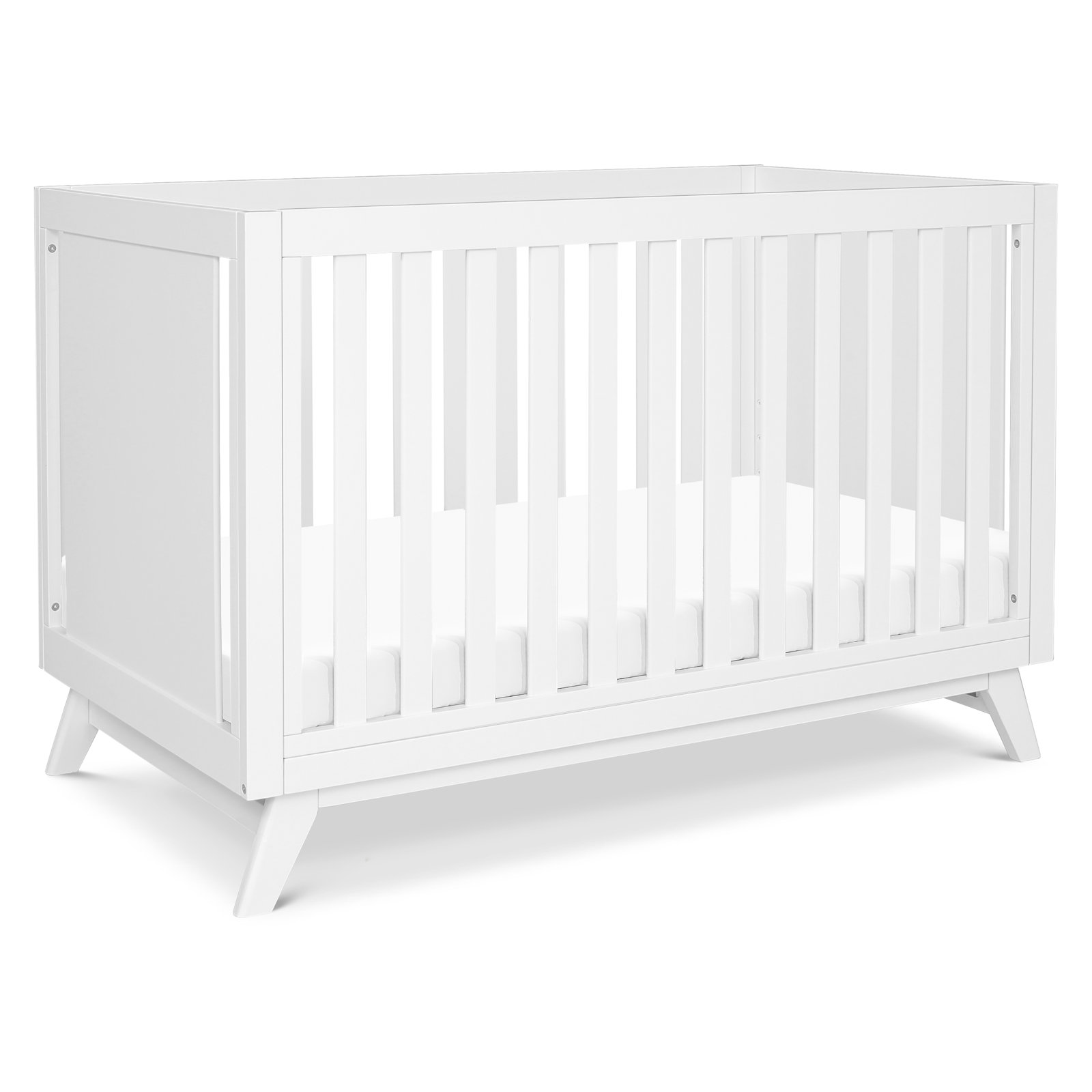 Otto Pine 3-in-1 Convertible Crib, White