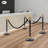 Stanchion Posts, Crowd Control Barriers, Stanchion Post With Ball Top