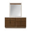 Pavira Walnut 6 - Drawer Dresser