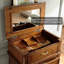 Traditional Freestanding Jewellery Storage Cabinet with Side Compartment