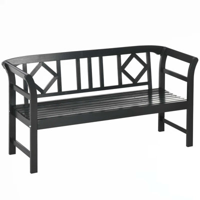Outsunny Wooden Patio Bench by Winston Porter