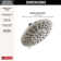 4-Spray Raincan Shower Head, Round High Pressure Shower Head 1.75 GPM