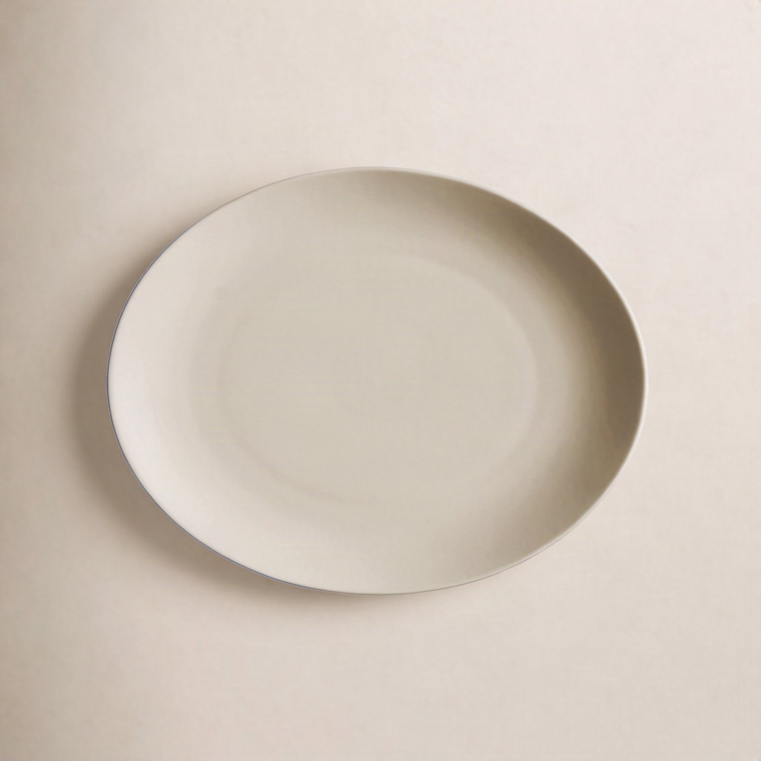 8" Ceramic Appetizer Plate, Beige
