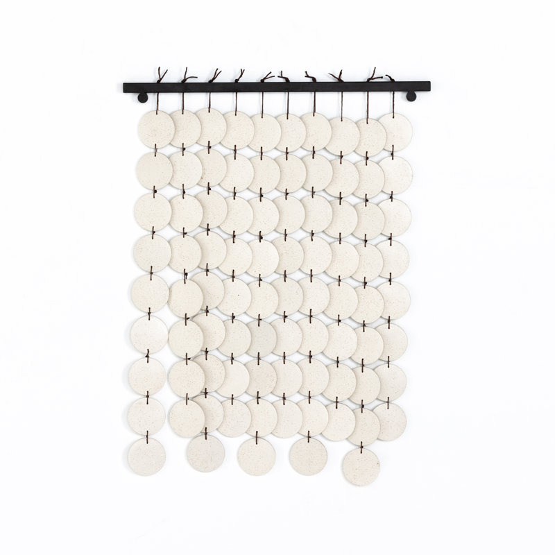 Marlow Wall Decor, Speckled Cream