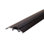 Seuil bas 36 po x 3-3 / 4 po x 3/4 po avec joint en vinyle - bronze foncé