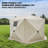 12 pi. L 12 pi. D Pop-up en fibre de verre