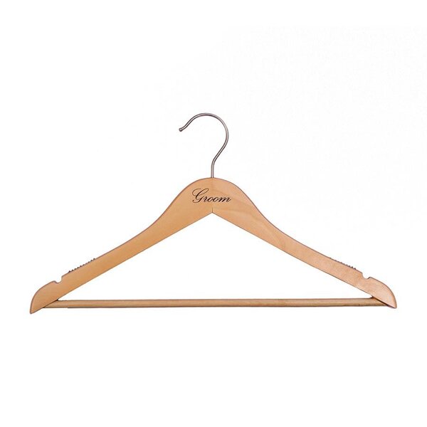 Adult Showroom Molded Hangers: Black 16 1/2 Inch Thin Shaper Display Hanger