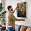 Mystic Fox Spirit Boho - Print-136726246-136726243