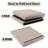 Go-Poufs Knock-Down Medium Cube Teddy Boucle Storage Ottoman | 15"x15"x15" |-109102735