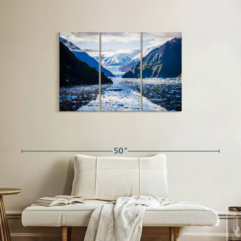Sebbie Mendenhall Glacier In Juneau, 24" H x 38" W
