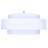 Eline 3 - Light Dimmable Drum Chandelier