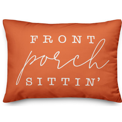 Coussin lombaire intérieur / extérieur Front Porch Sittin '