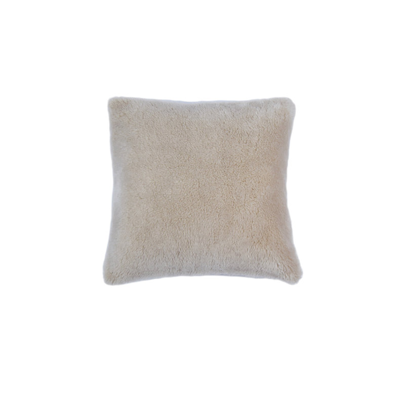 Branstetter Square Throw, Beige, 40x40