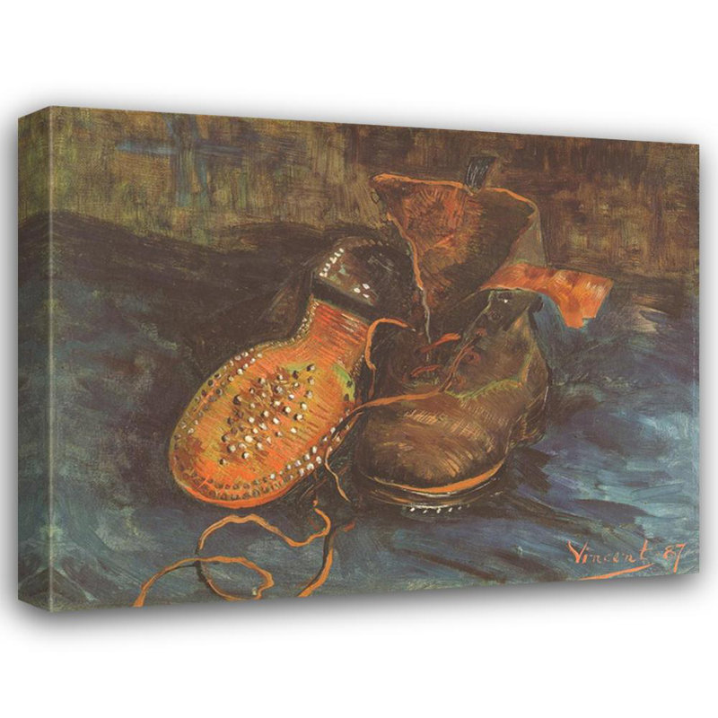 Une paire de bottes, 1887, H 28 po x l 36 po