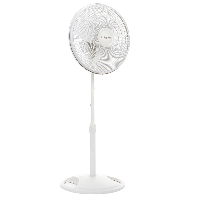 Ventilateur sur pied 16 po, Blanc