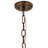 Creekside I-Light Beaded Pendant, Slate Blue