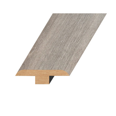 Moulure en T Zephyr vinyle 0,5 po d'épaisseur x 1,8 po de largeur x 94,5 po de longueur