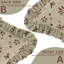 Fabdivine Hand Block Print Decorative Throw Pillow Cover Frill Double Side Print, Aradhna-107145570-107145575