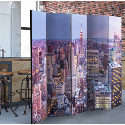 Julia Solid Wood Folding Room Divider