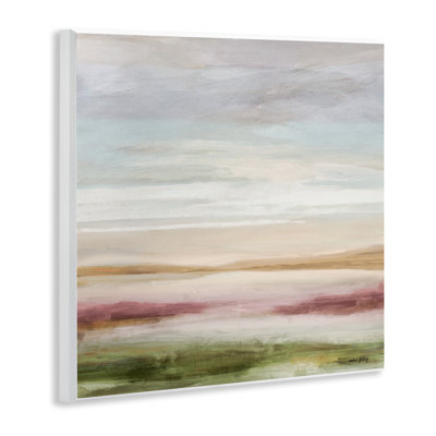 Plaque murale pastel paysage pastel, design par Amber Sterling