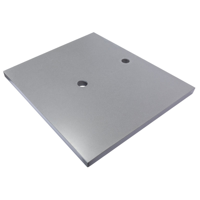 Dark Gray Terrazzo Stone Single Bathroom Vanity Top