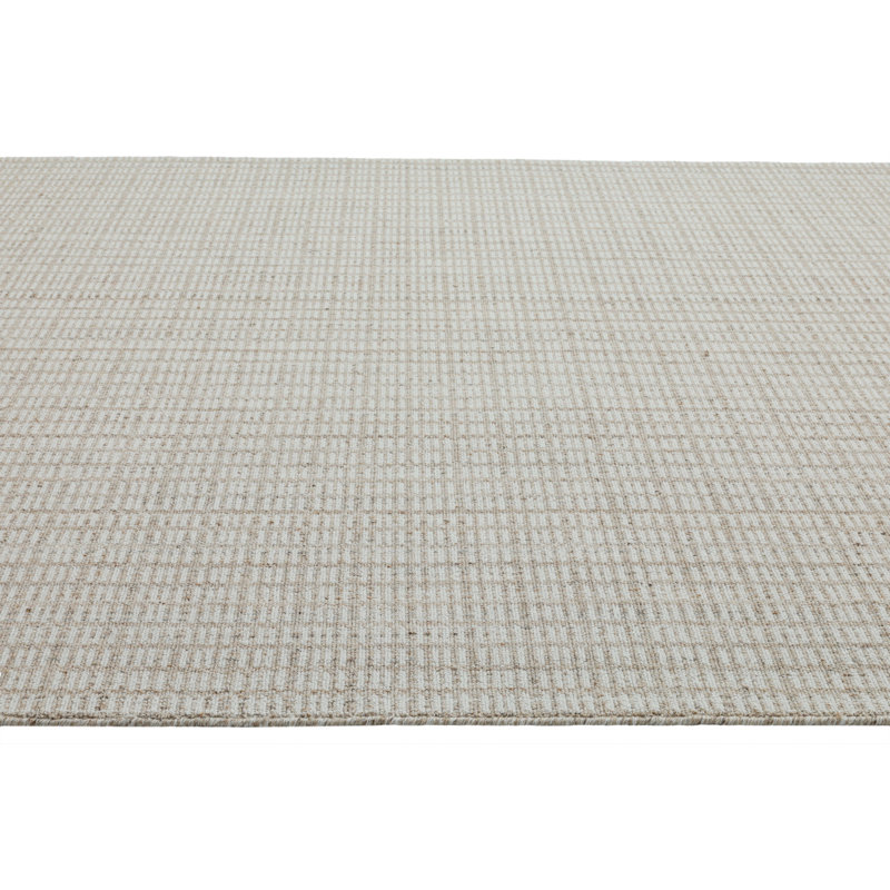 Kalise Bella Hand Tufted Wool Siba Rug, Beige, Runner 2'6" x 8'