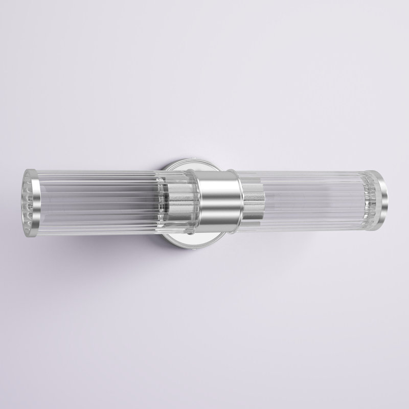 Madelyn 2 - Light Dimmable Bath Sconce, Polished Chrome